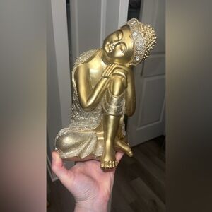 Gold Buddha Figurine